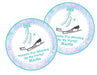 Ice Skating Birthday Party Stickers