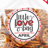 Ladybug Valentine sticker