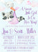 Lavender Woodlands Raccoon Baby Shower Invitations
