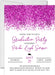 Magenta Graduation Party Invitations