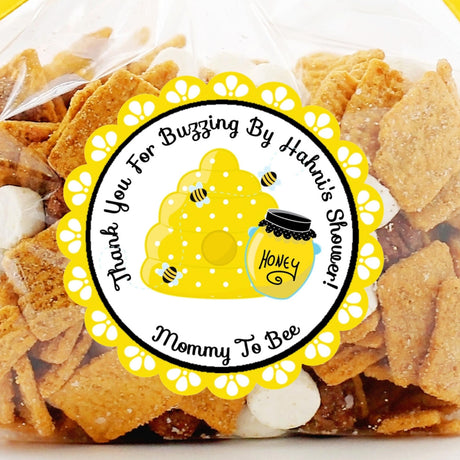 Mommy To Bee baby shower sticker