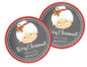 Mrs. Claus Christmas Stickers