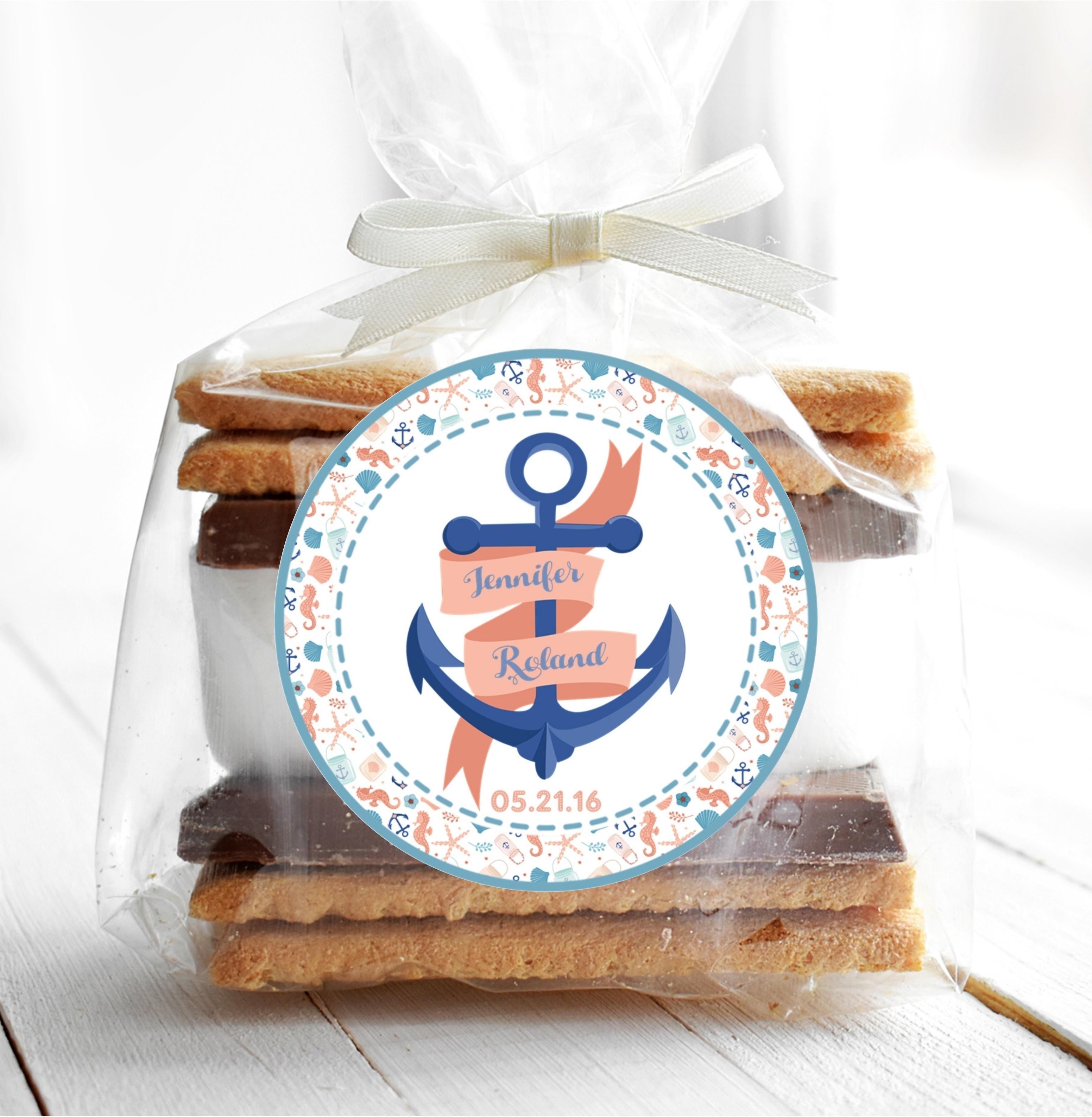 Nautical Wedding Stickers