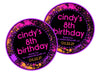 Paintball Birthday Party Stickers Or Favor Tags