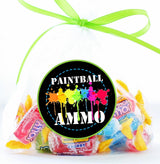 Paintball Birthday Party Stickers