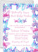 Pastel Butterfly Baby Shower Invitations