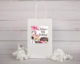 Personalized ladies milestone birthday sticker