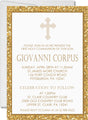 Personalized religious First Holy Communion invitation
