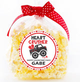 Personalized truck Valentine tag