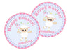 Pink And Blue Sheep Easter Stickers