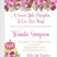 Pink Fall Pumpkin Baby Shower Invitations