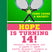 Pink tennis party invitation featuring tennis themed ticket artwork