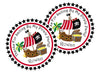 Pirate Birthday Party Stickers