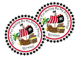 Pirate Birthday Party Stickers
