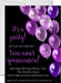 Purple And Black Balloon Quinceanera Invitations