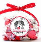 Red dog party favor