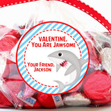 Shark Valentine You Are Jawsome sticker