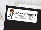 Sock Hop Address Labels