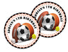 Sports Birthday Party Stickers