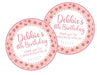 Strawberry Birthday Party Stickers Or Favor Tags
