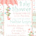 Umbrella Baby Shower Invitations