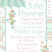 Umbrella Baby Shower Invitations