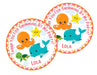 Under The Sea Birthday Party Stickers
