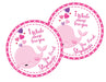 Whale Valentine's Day Stickers