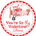 airplane plane awesome valentine sticker