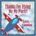 airplane sticker with cloud background and transportation theme