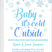 baby its cold outside invitations icy watercolor theme