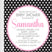 black white pink polka dot baby shower invitations