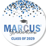 Confetti Graduation Stickers