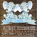 boys blue rustic twin elephant baby shower invitations