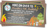 Camping Birthday Party Invitations