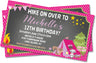 Camping Birthday Party Invitations