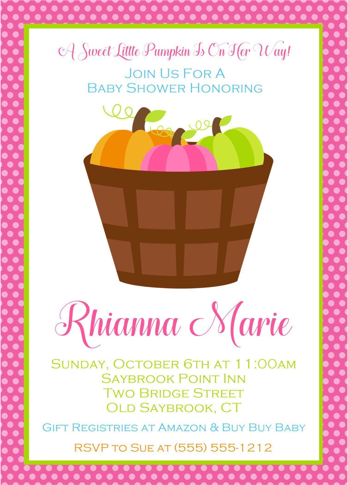 colorful pumpkin invitation cards playful fall style