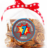 comic theme sticker in blue red yellow