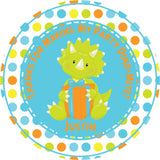 Dinosaur Party Birthday Stickers – Dino-Mite Favor Labels