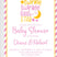 girls pink twinkle twinkle little star baby shower invitations
