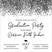 graduation party invitations modern confetti design