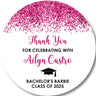 Confetti Graduation Stickers – Personalized Party Favor Labels