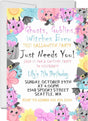 halloween birthday party invitations pink pumpkin design