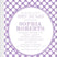 lavender white baby shower invitations modern polka dot theme