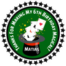 Magician Birthday Stickers