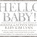 minimalist baby invitation cards newborn welcome style