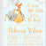 neutral orange elephant baby shower invitations pastel watercolor design