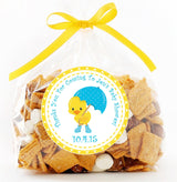 personalized rubber duck thank-you sticker