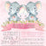 pink girls twin elephant baby shower invitations pink theme