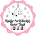 pink retro dice stickers